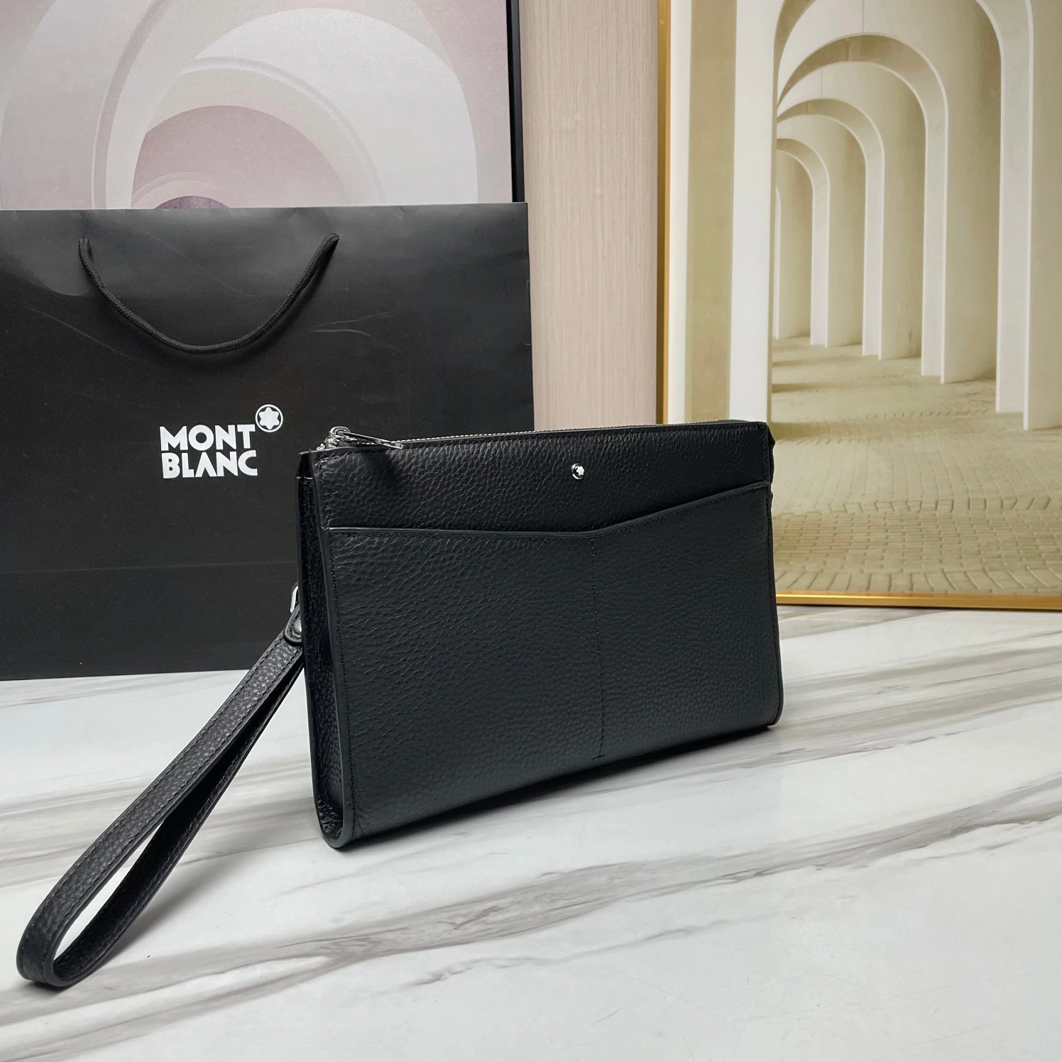 Mont Blanc AAA Man Wallets Sophisticated 7487