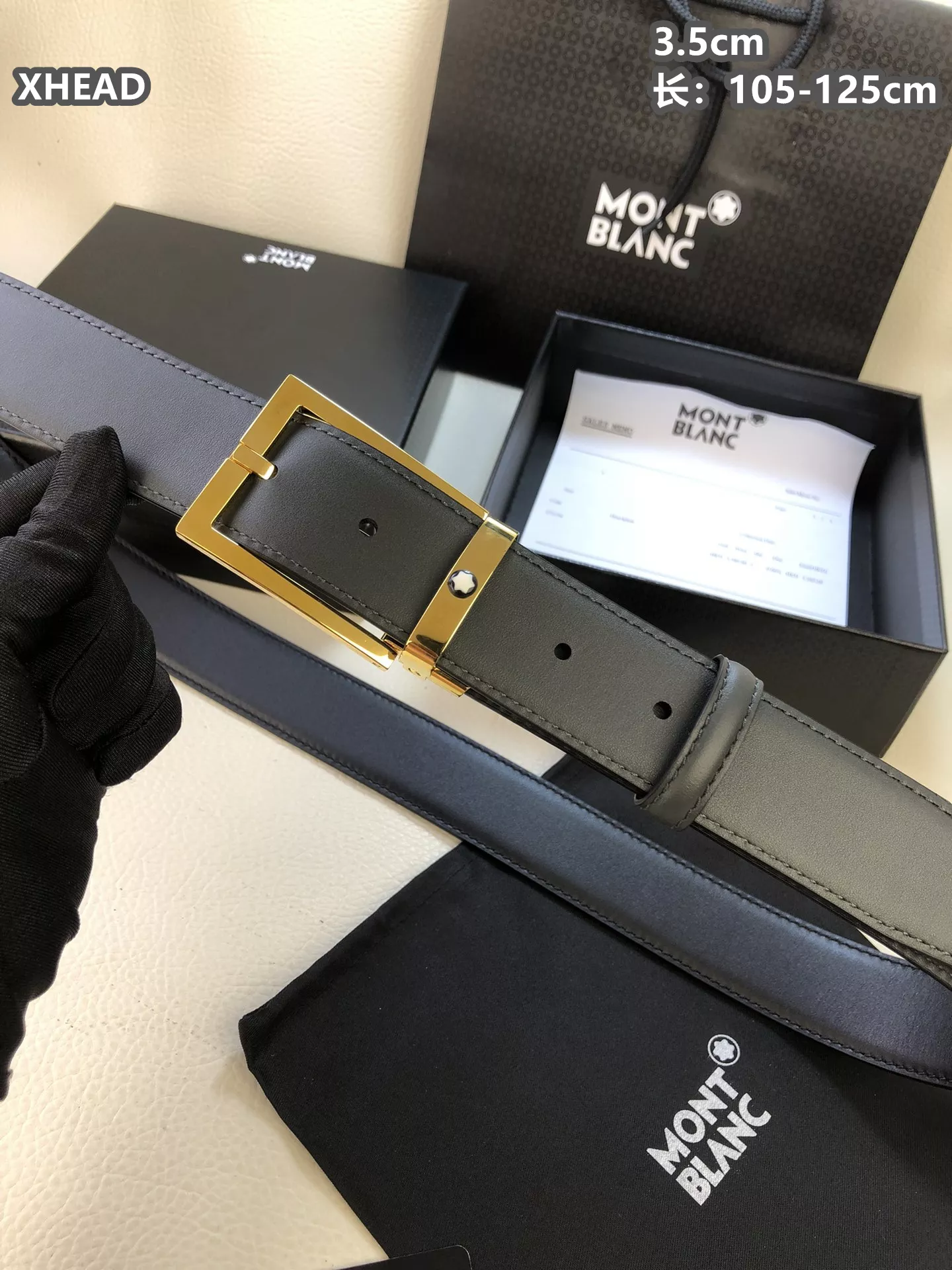 Montblanc AAA Quality Belts For Men Bright 9813