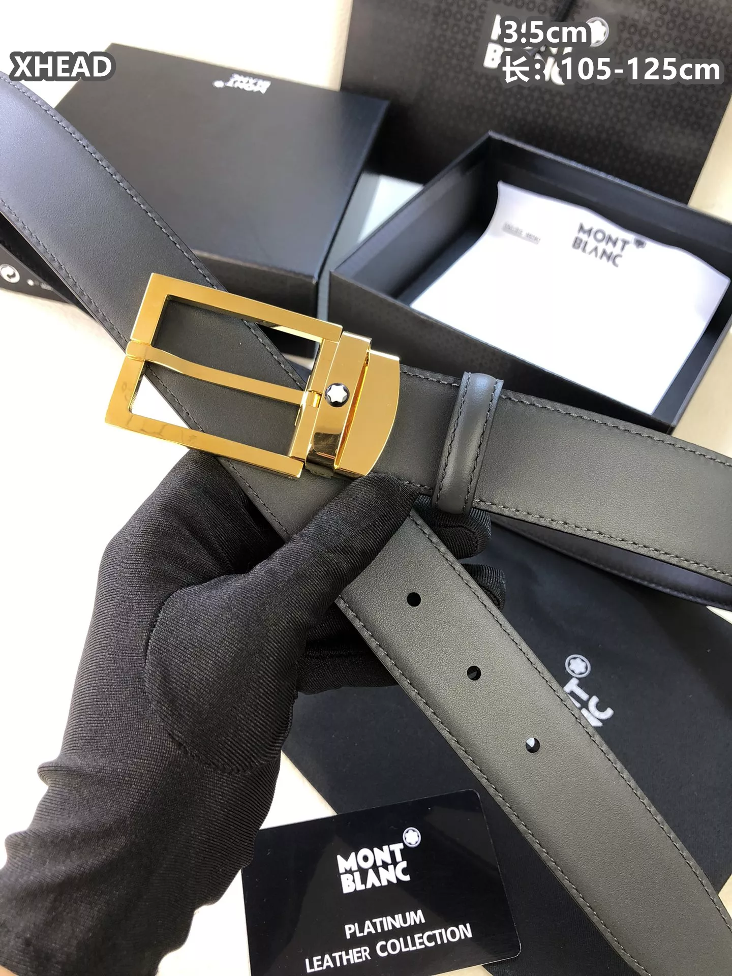 Montblanc AAA Quality Belts For Men Bright 9813