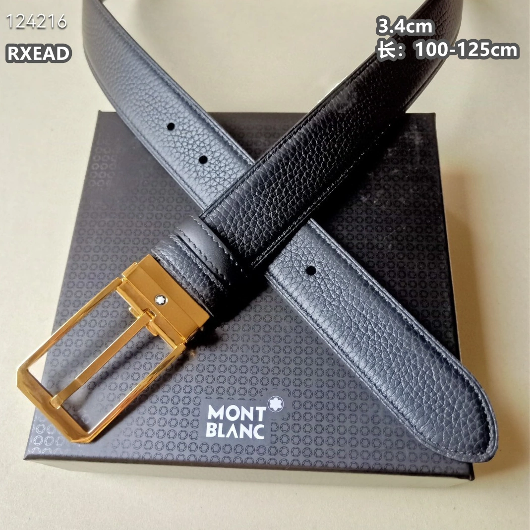 Montblanc AAA Quality Belts For Men Classic 7711