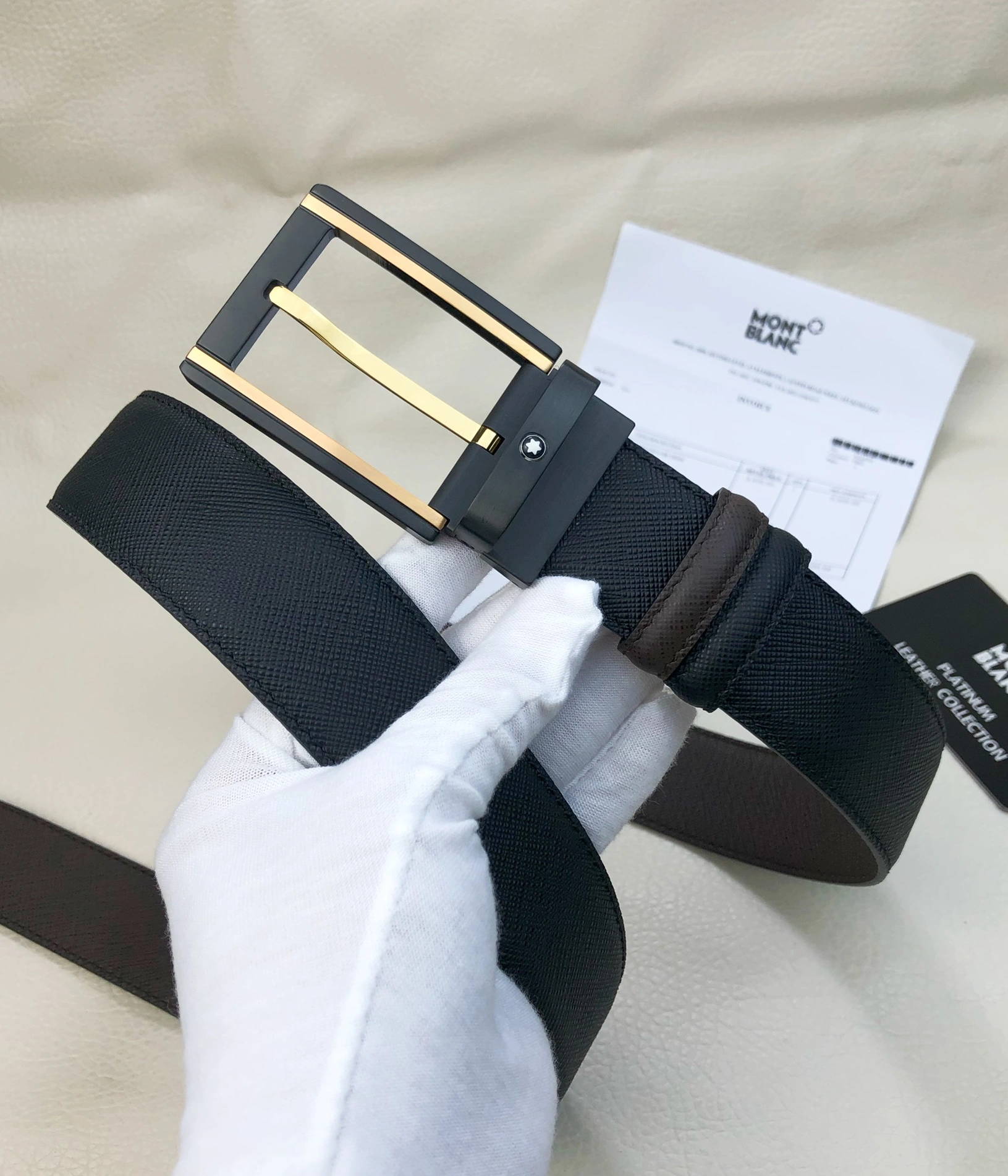 Montblanc AAA Quality Belts For Men NewStyle 4620