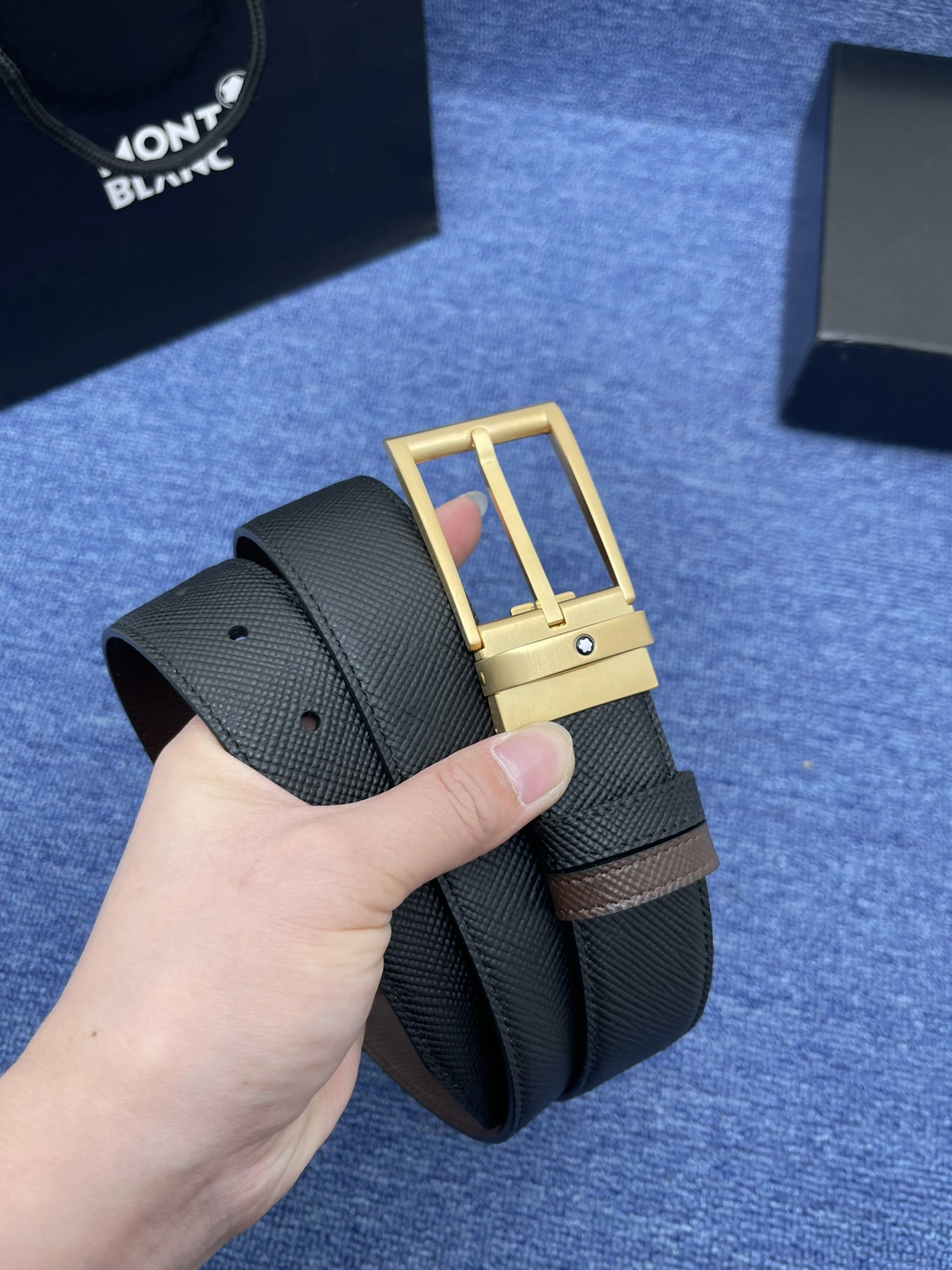 Montblanc AAA Quality Belts For Men Sophisticated 834
