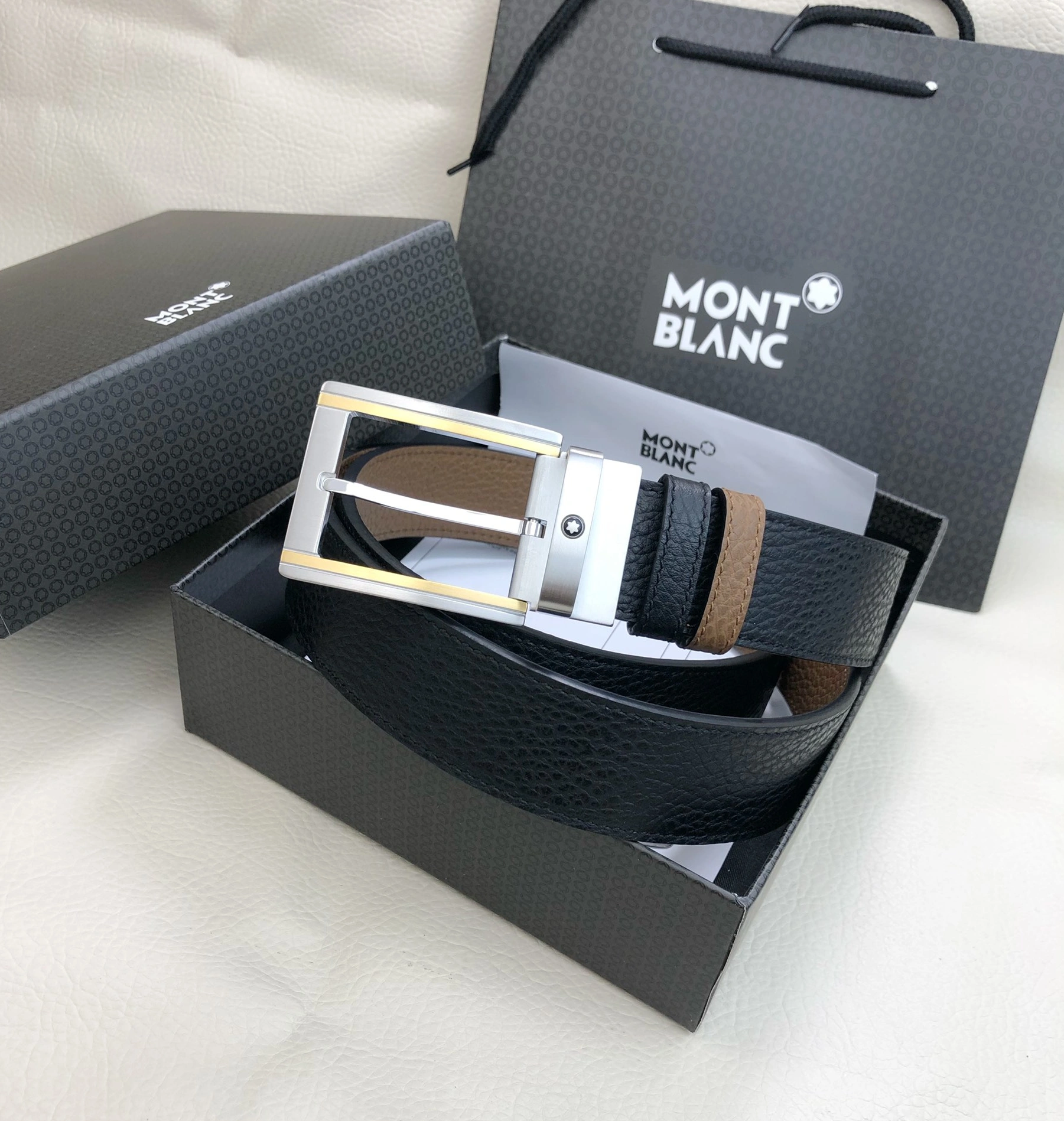 Montblanc AAA Quality Belts For Men Versatile 4006