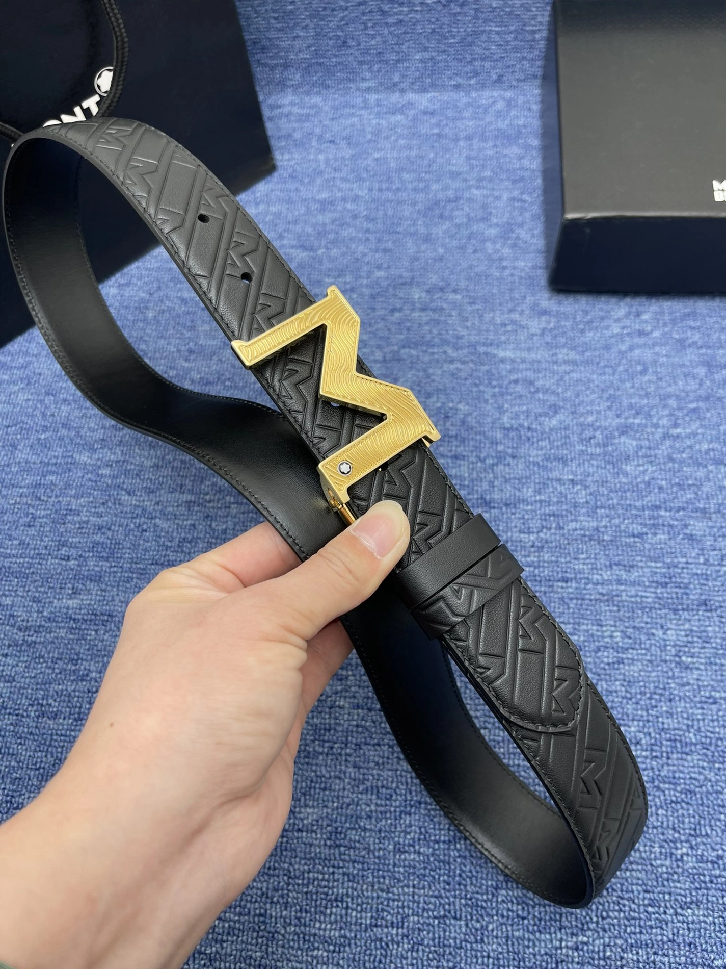 Montblanc AAA Quality Belts For Men Vibrant 7898
