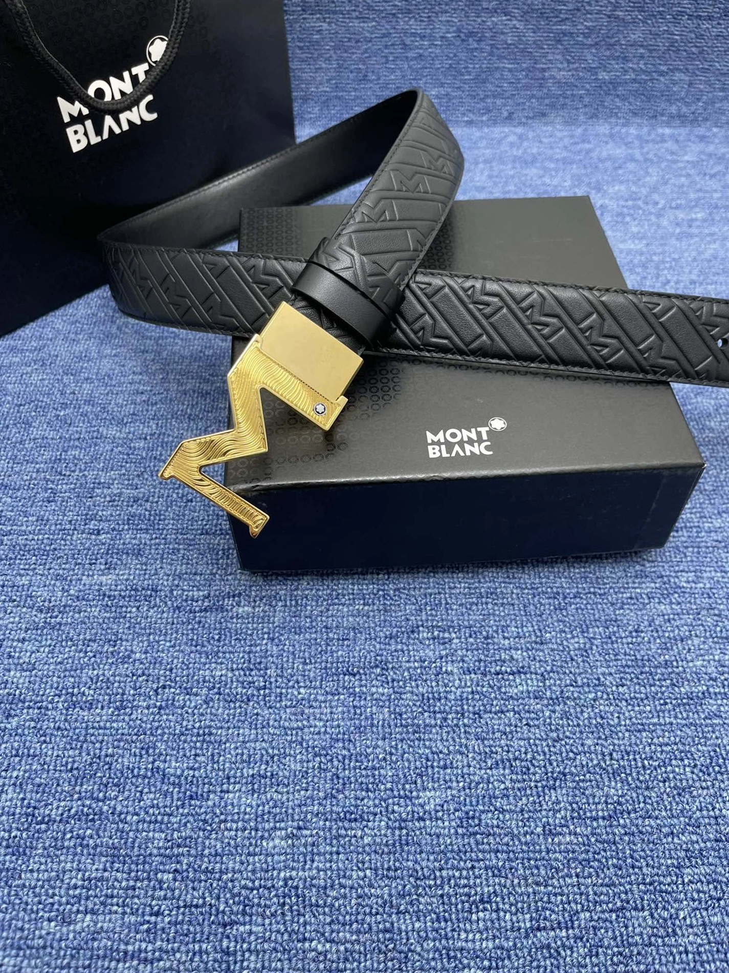Montblanc AAA Quality Belts For Men Vibrant 7898