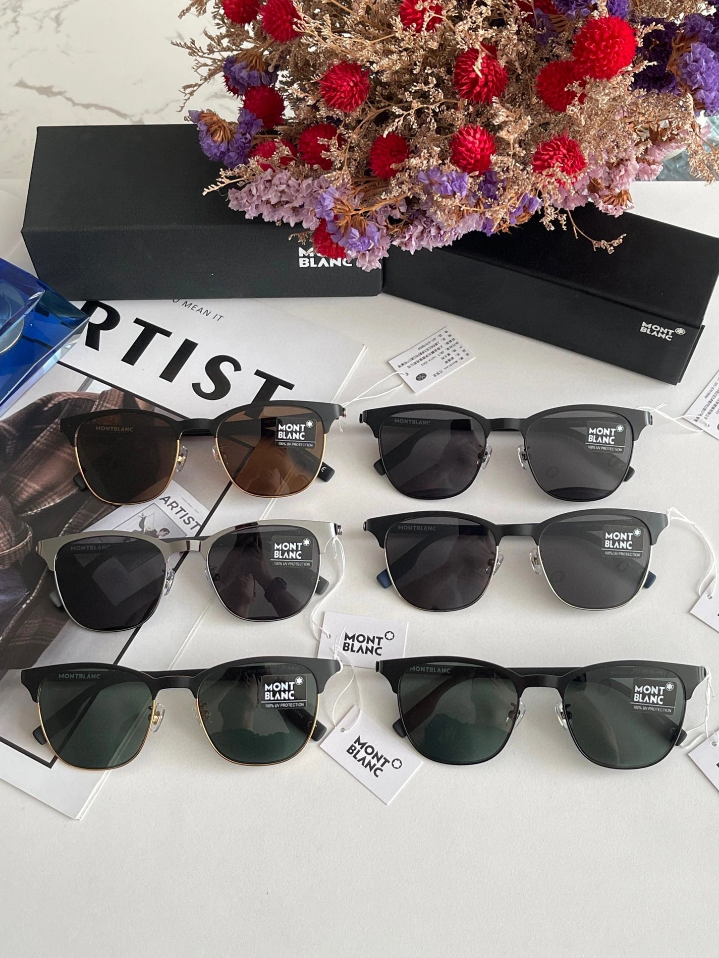 Montblanc AAA Quality Sunglasses Flexible 979