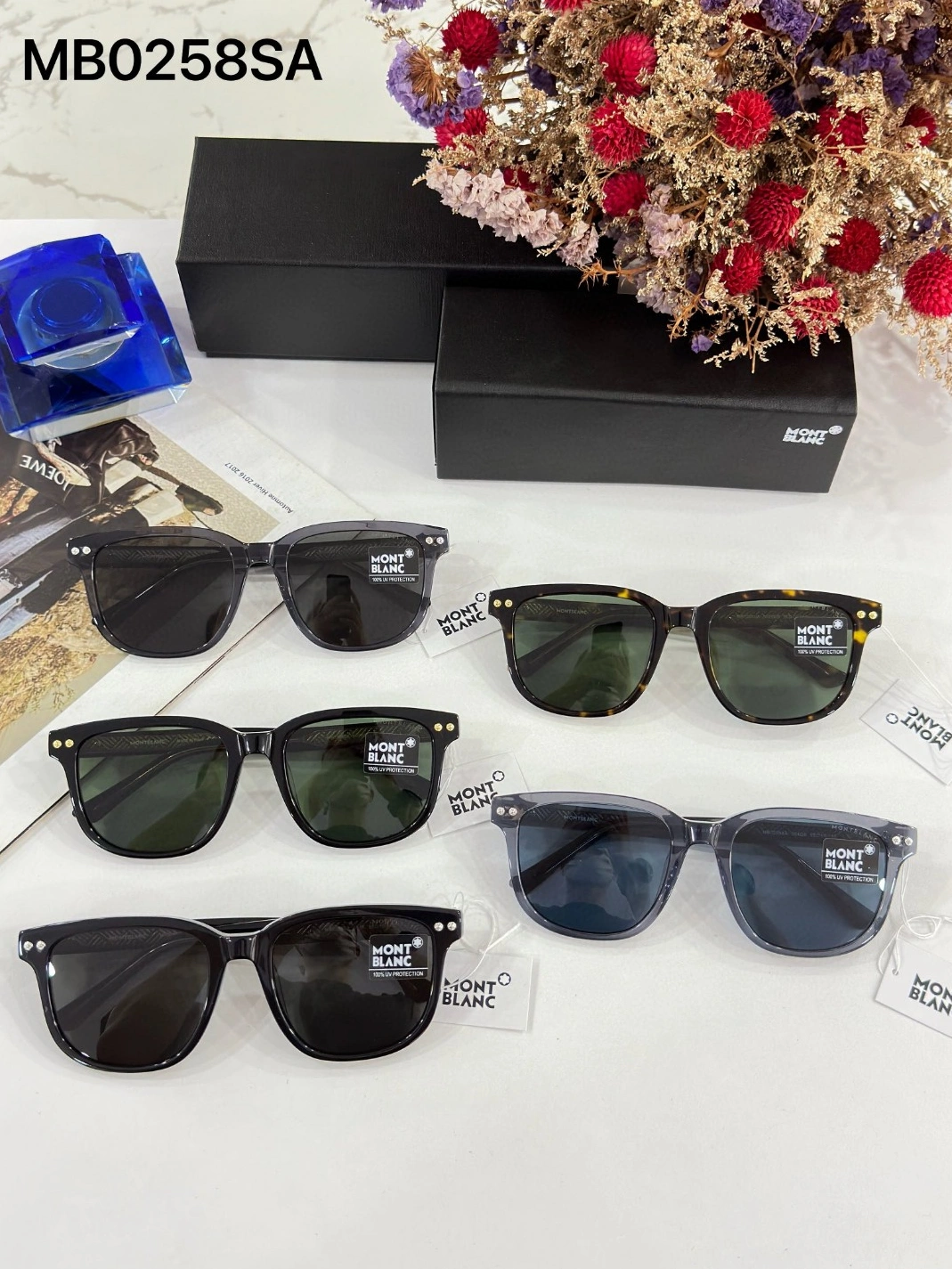 Montblanc AAA Quality Sunglasses Sleek 8162