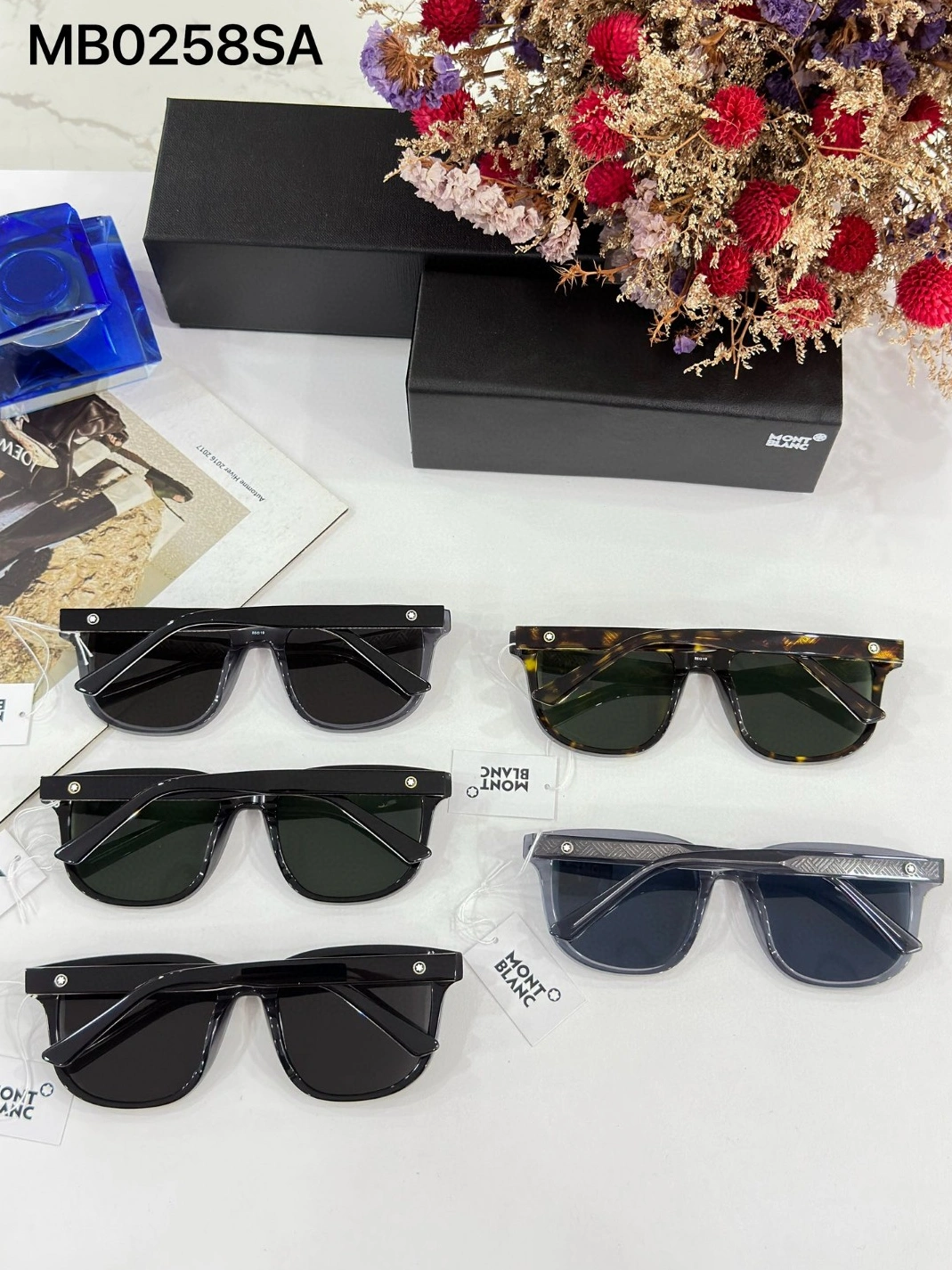 Montblanc AAA Quality Sunglasses Sleek 8162