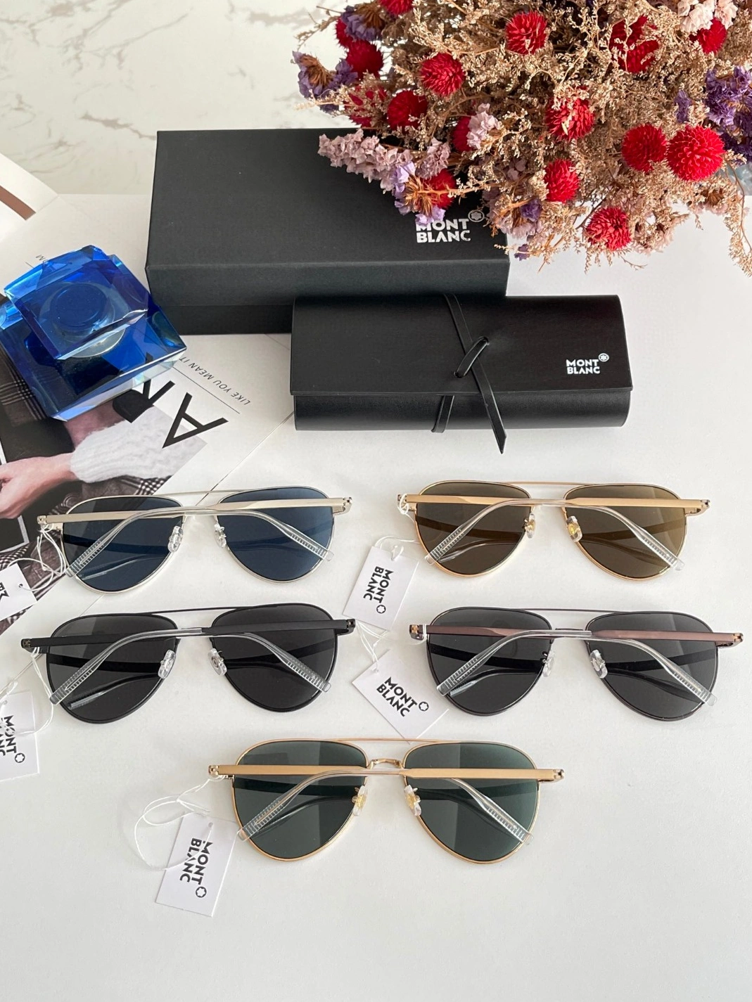 Montblanc AAA Quality Sunglasses Stylish 1047