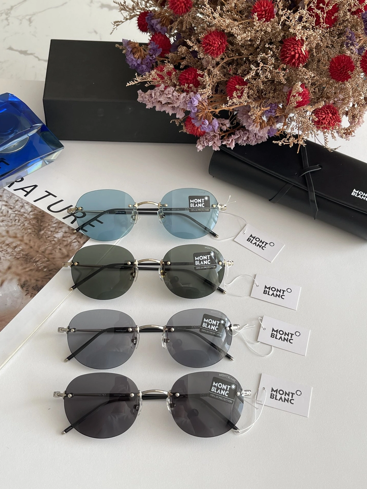 Montblanc AAA Quality Sunglasses Stylish 8273
