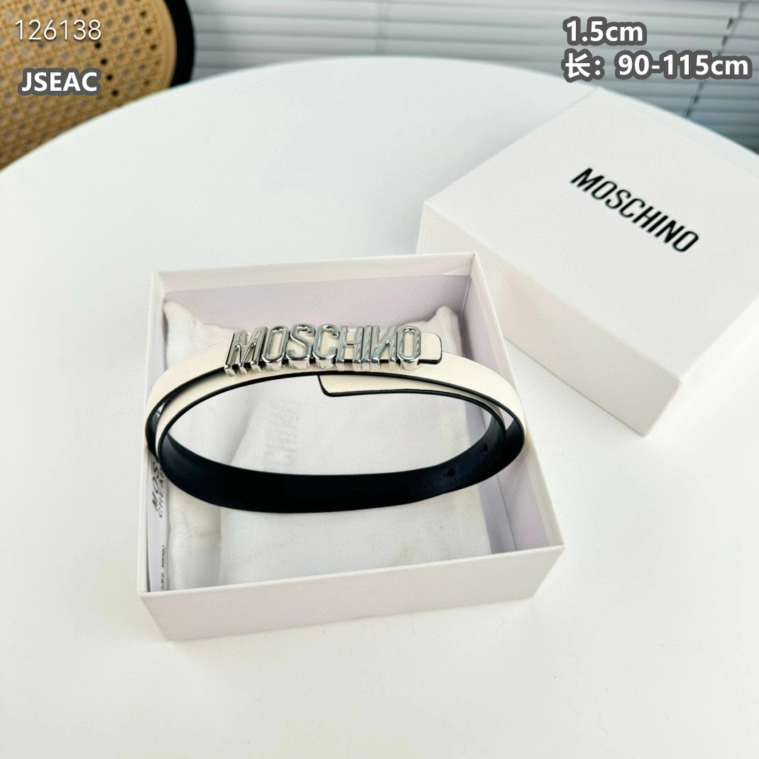 Moschino AAA Quality Belts For Women Classic 3570