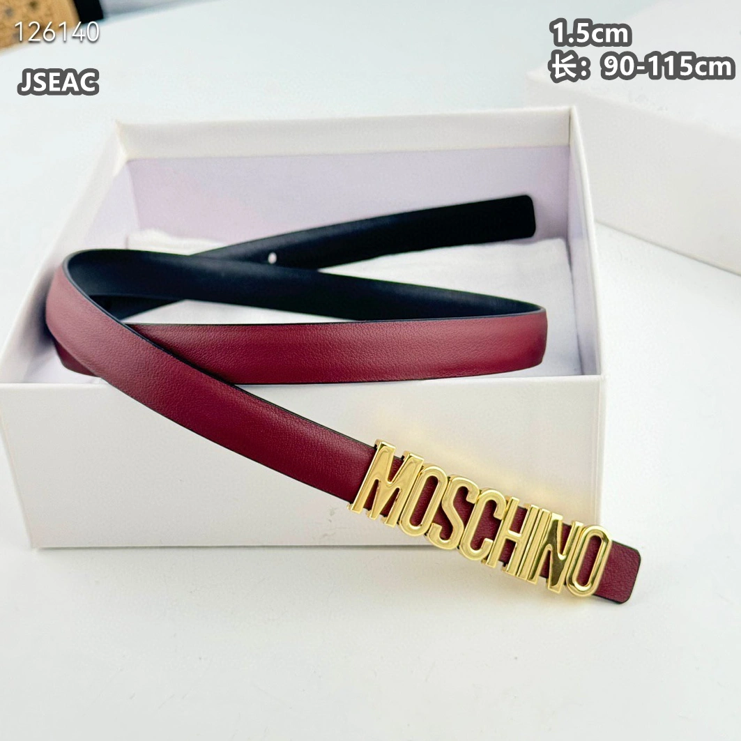 Moschino AAA Quality Belts For Women EyeCatching 2487