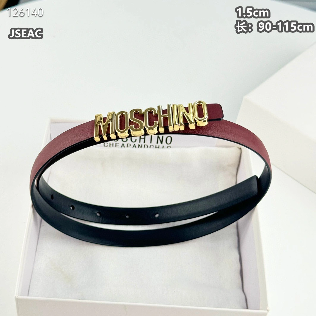 Moschino AAA Quality Belts For Women EyeCatching 2487