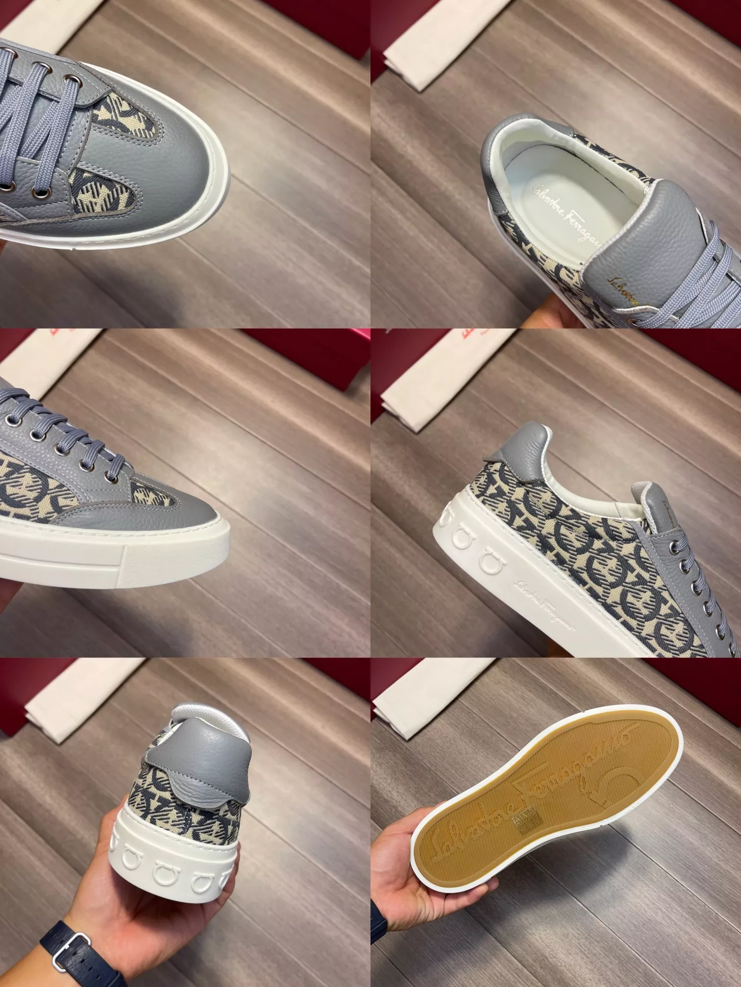 NewStyle 108 Salvatore Ferragamo Casual Shoes For Men