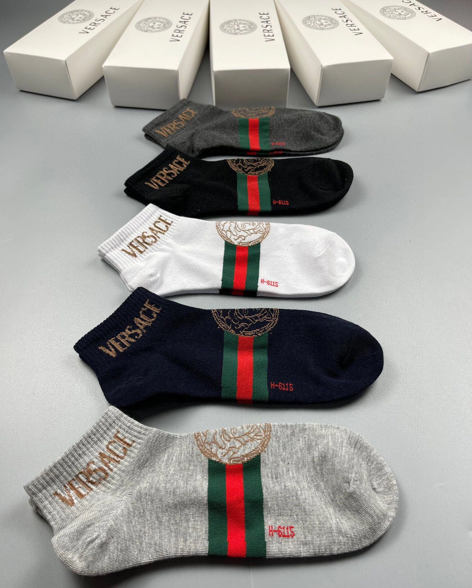 NewStyle 1219 Versace Socks