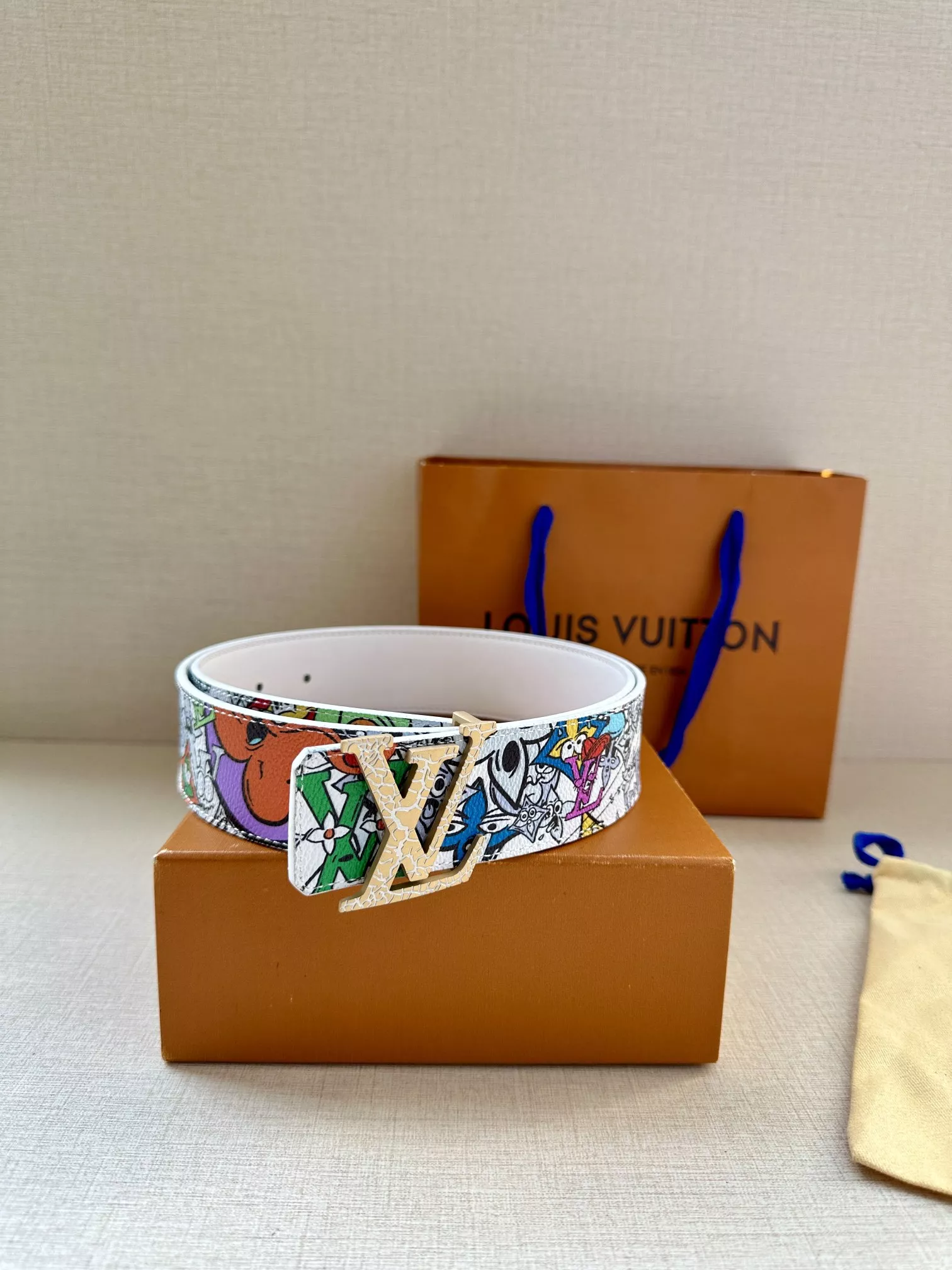 NewStyle 1565 Louis Vuitton AAA Quality Belts In 4.0cm For Men
