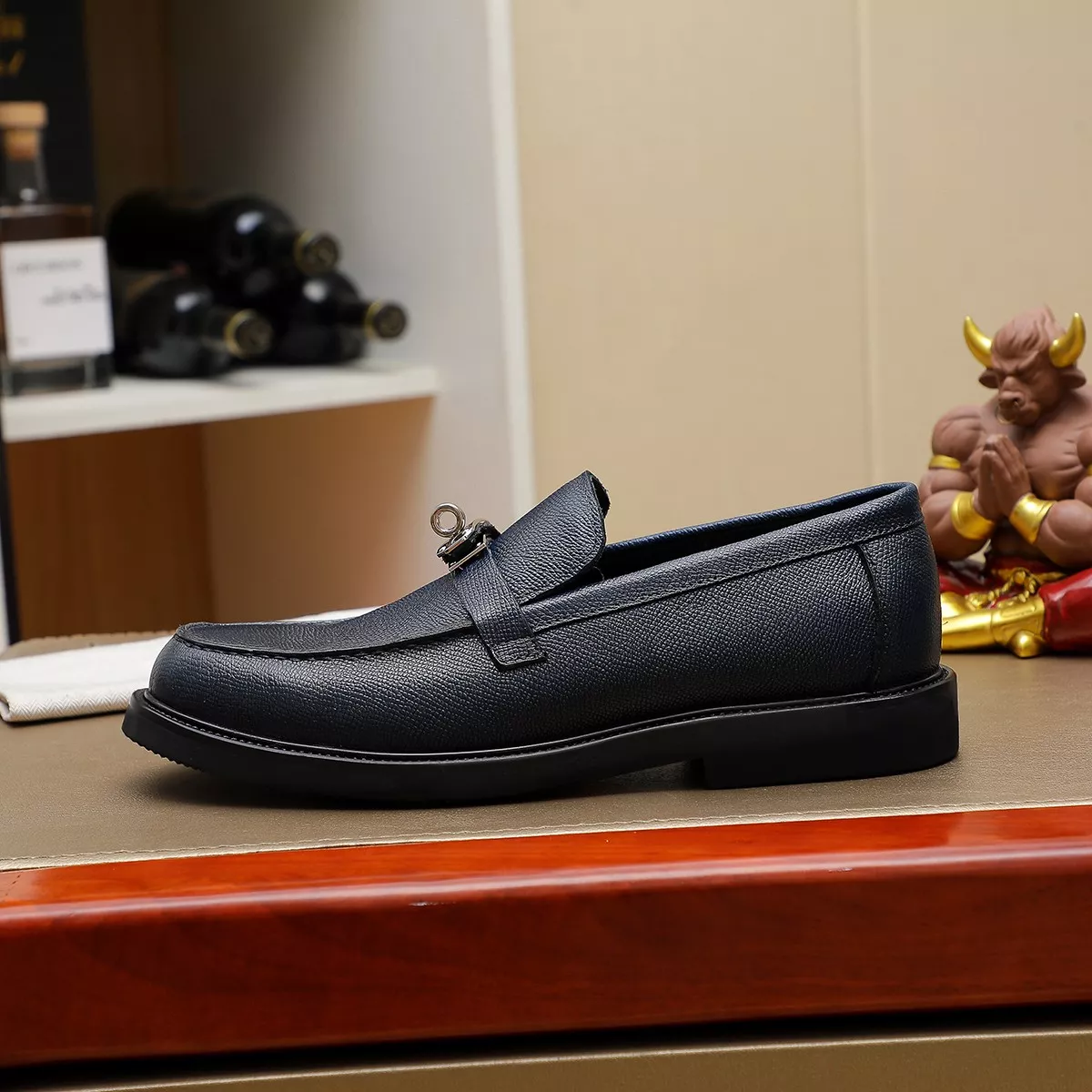 NewStyle 1747 Hermes Leather Shoes For Men