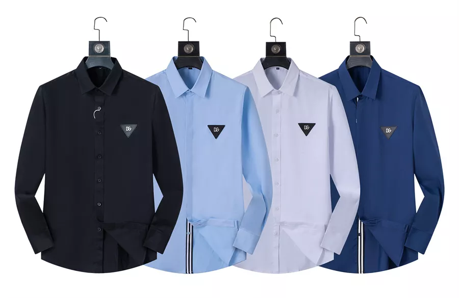 NewStyle 1825 Dolce & Gabbana D&G Shirts Long Sleeved For Men