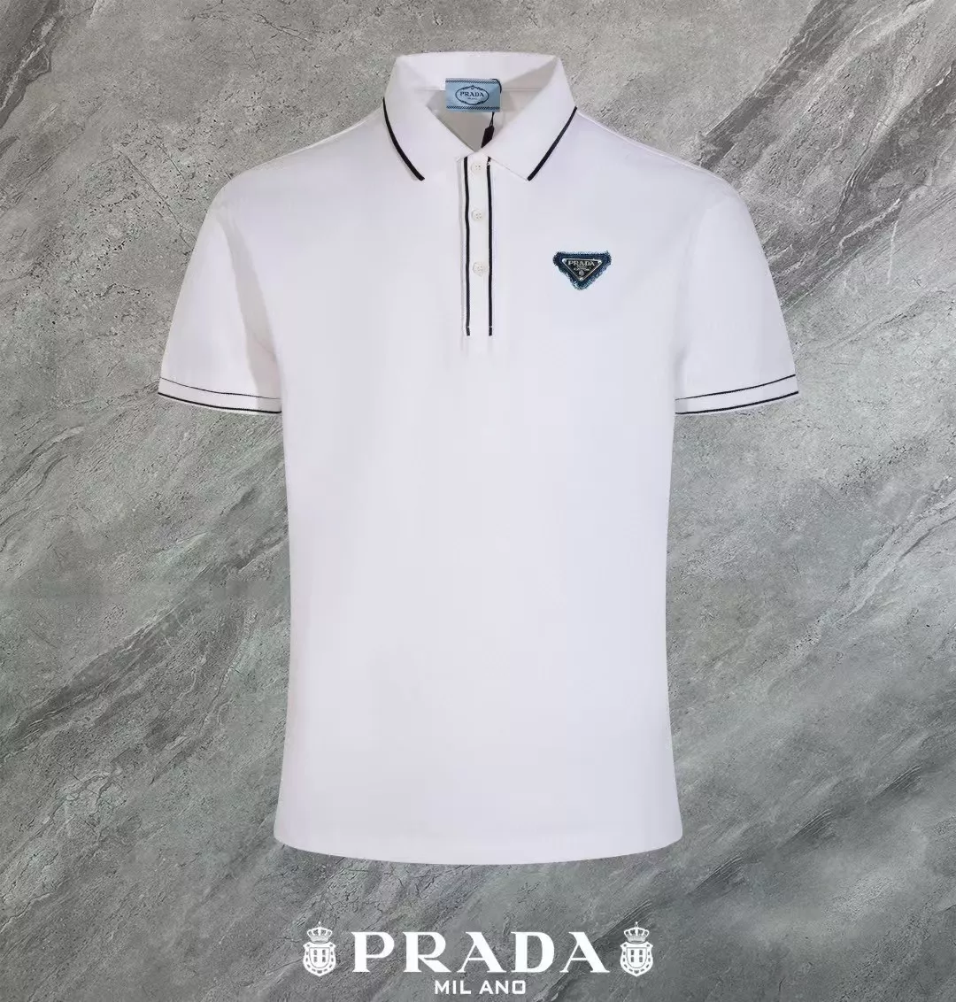 NewStyle 1884 Prada T-Shirts Short Sleeved For Men