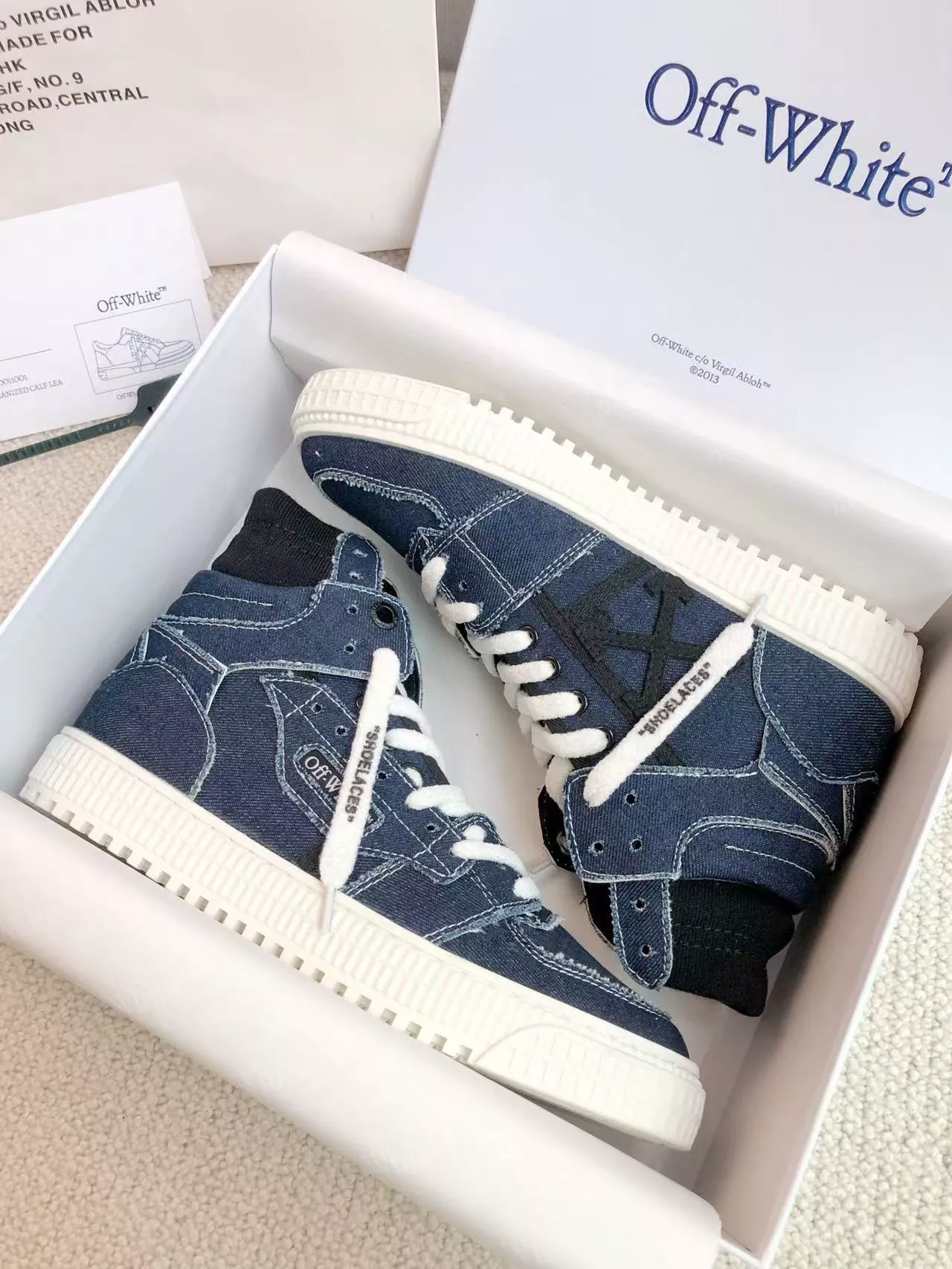 NewStyle 1969 Off-White High Tops Shoes For Men