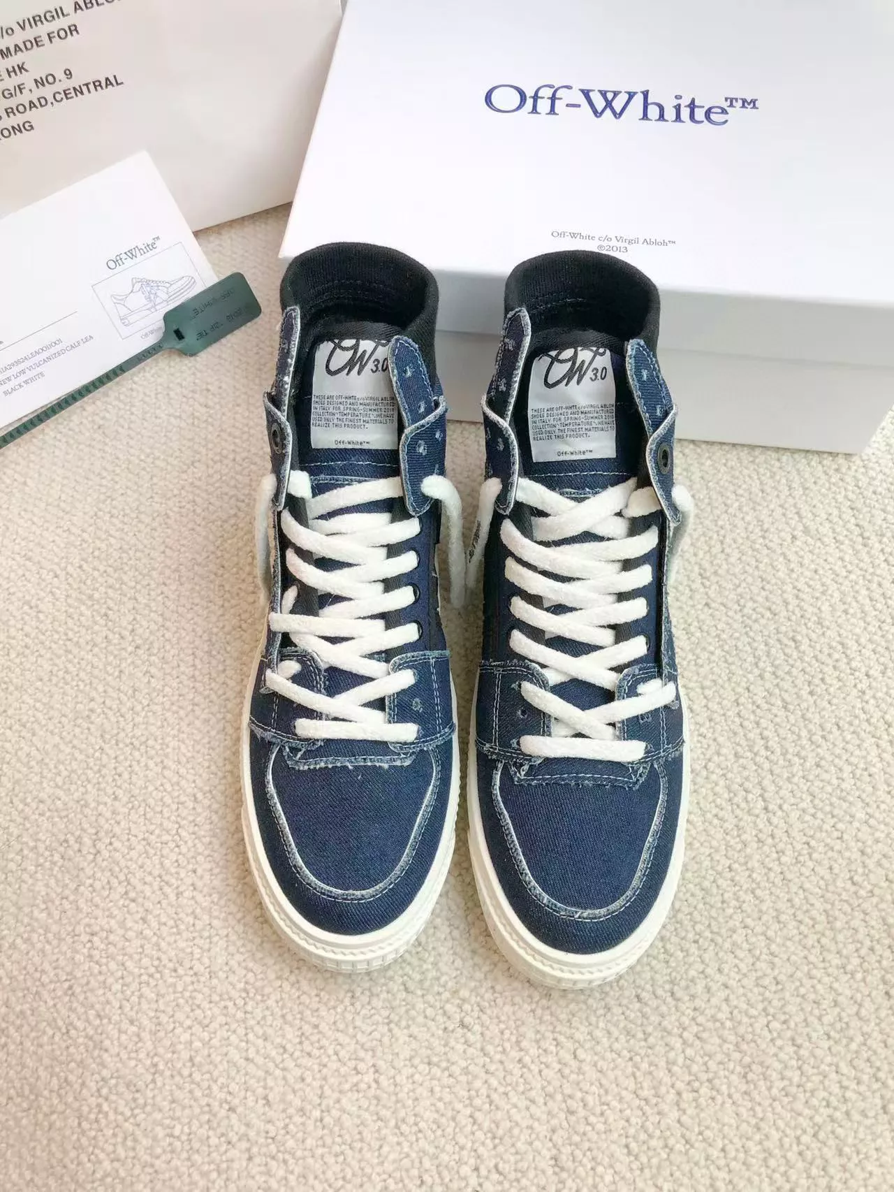 NewStyle 1969 Off-White High Tops Shoes For Men