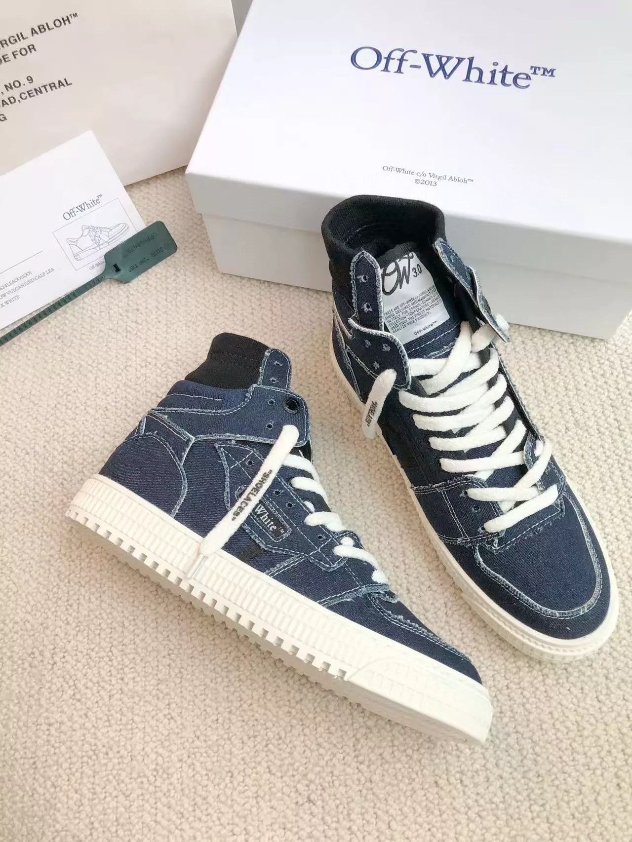 NewStyle 1969 Off-White High Tops Shoes For Men