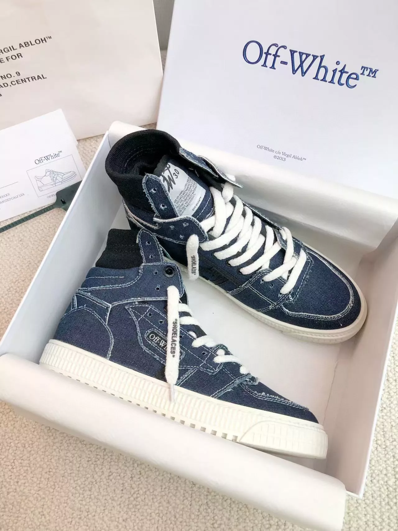 NewStyle 1969 Off-White High Tops Shoes For Men