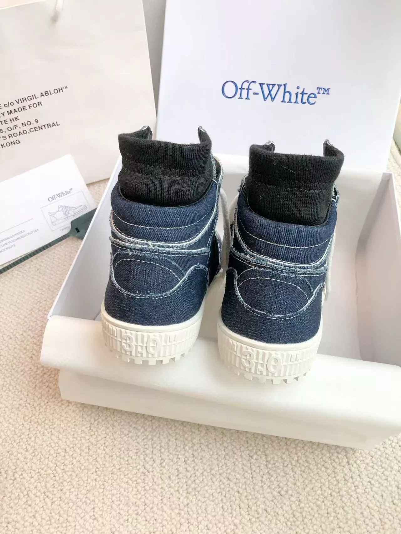 NewStyle 1969 Off-White High Tops Shoes For Men
