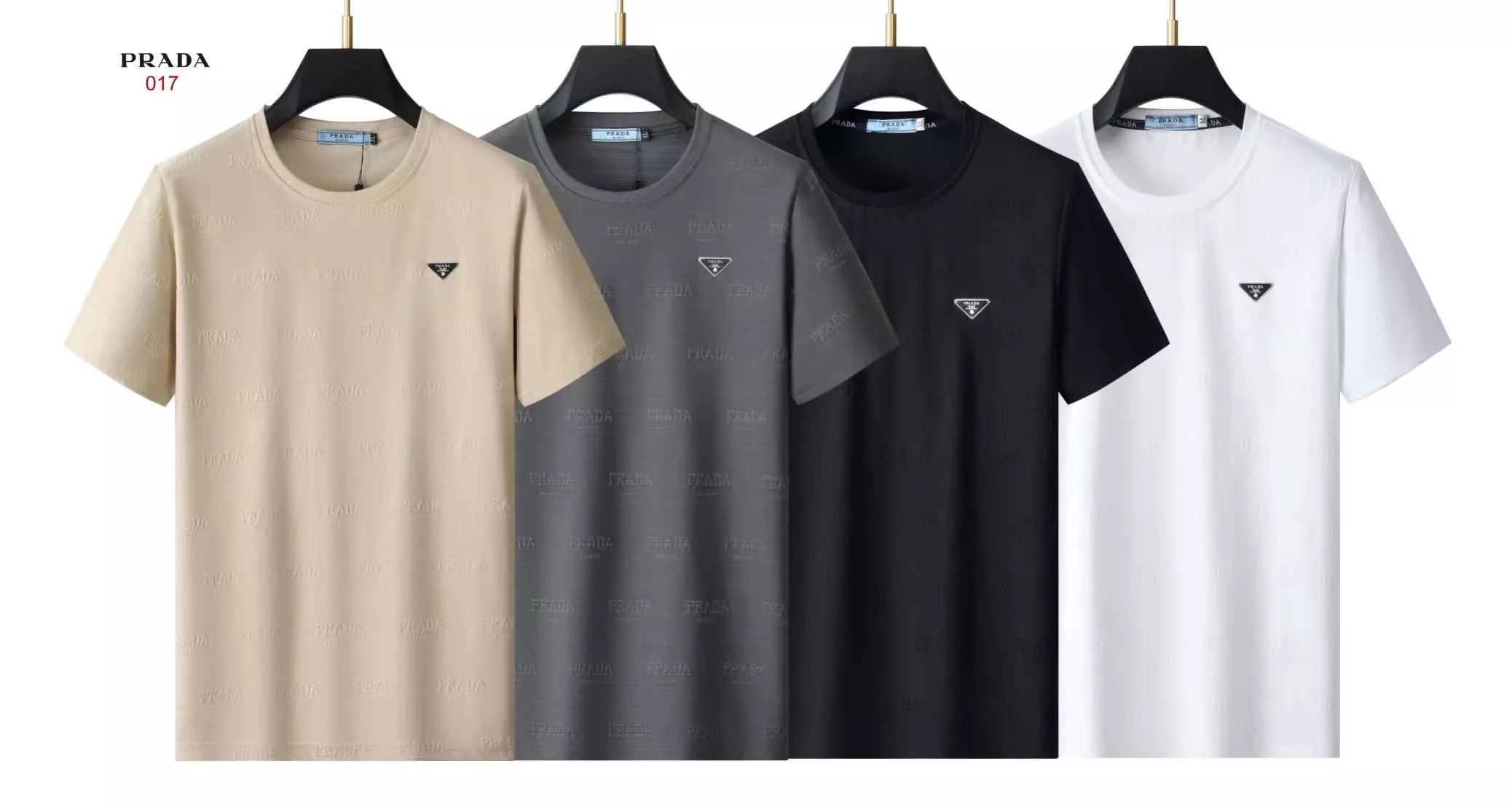 NewStyle 2201 Prada T-Shirts Short Sleeved For Men
