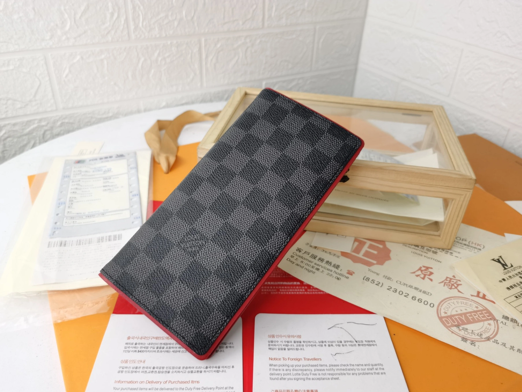 NewStyle 2445 Louis Vuitton LV Card Case For Unisex