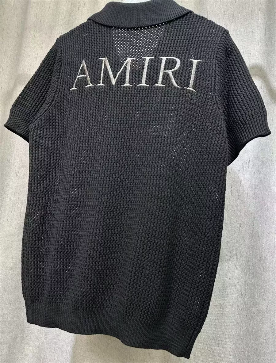 NewStyle 2672 Amiri Sweaters Short Sleeved For Unisex