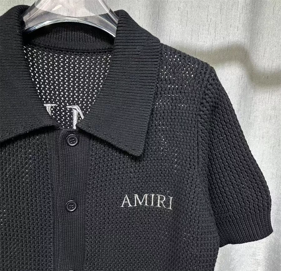 NewStyle 2672 Amiri Sweaters Short Sleeved For Unisex
