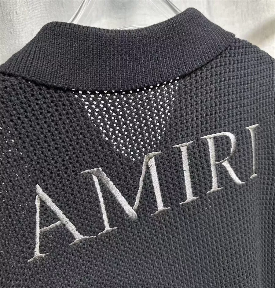 NewStyle 2672 Amiri Sweaters Short Sleeved For Unisex