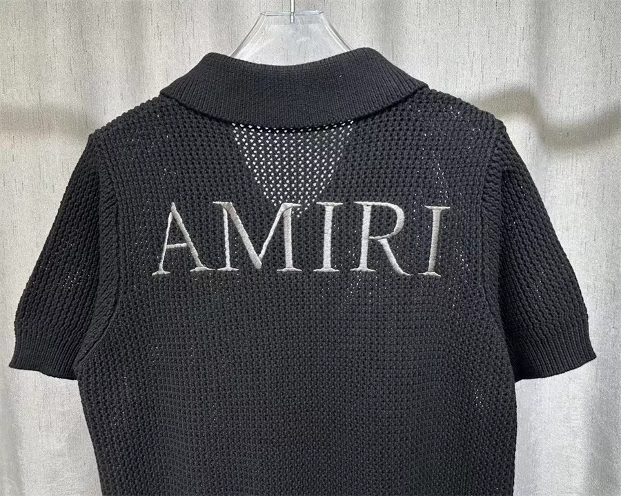 NewStyle 2672 Amiri Sweaters Short Sleeved For Unisex