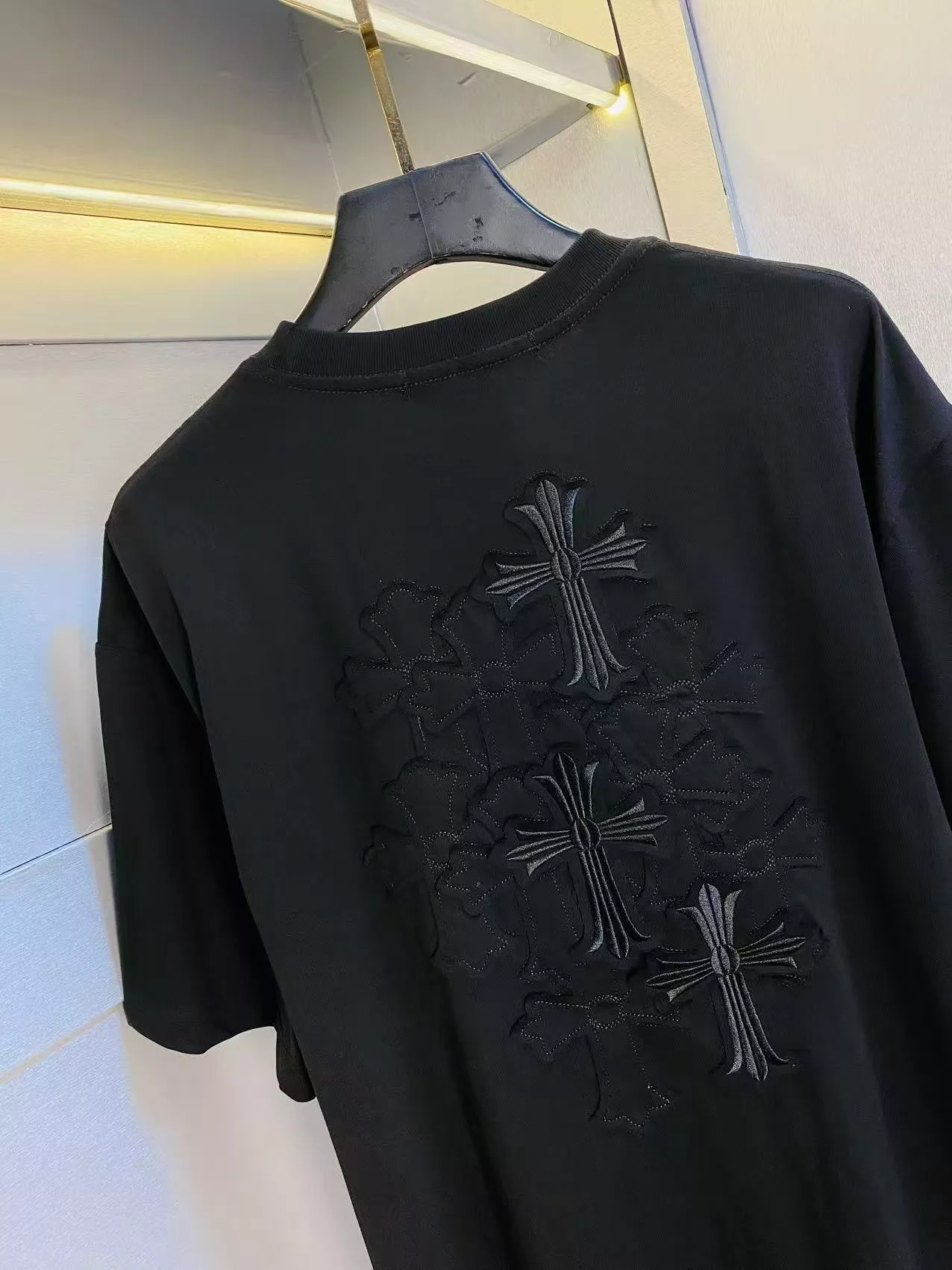 NewStyle 2890 Chrome Hearts T-Shirts Short Sleeved For Unisex