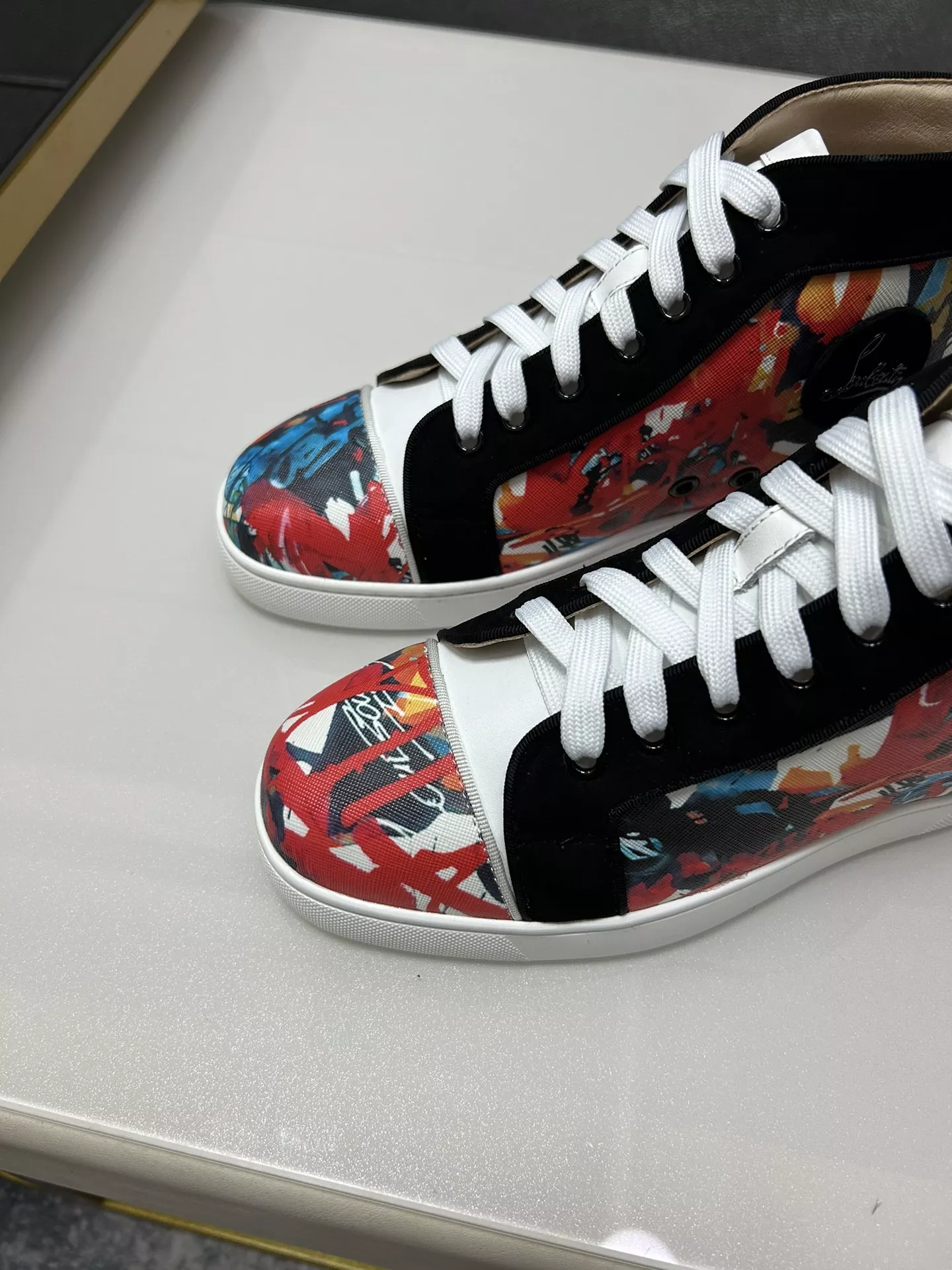 NewStyle 2984 Christian Louboutin High Top Shoes For Men