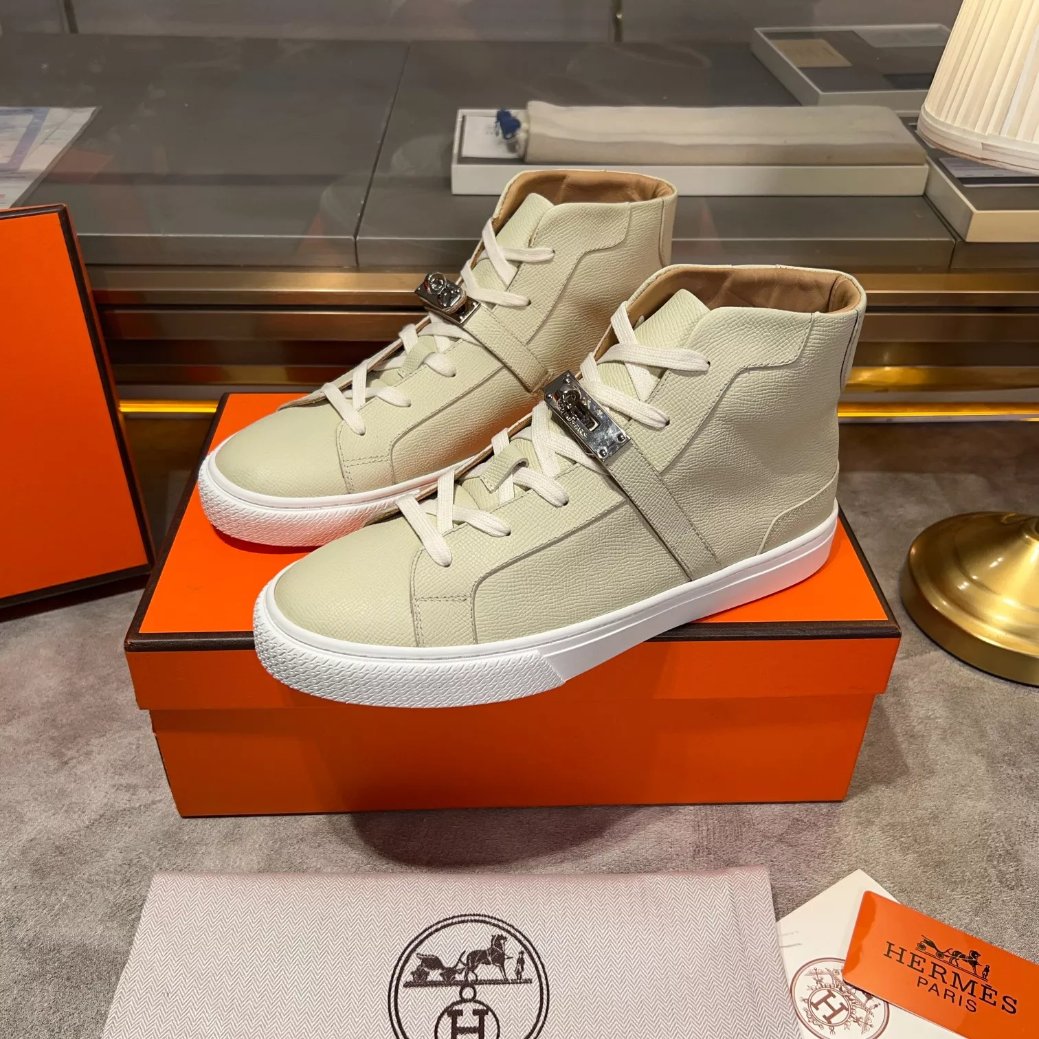 NewStyle 3247 Hermes High Tops Shoes For Men