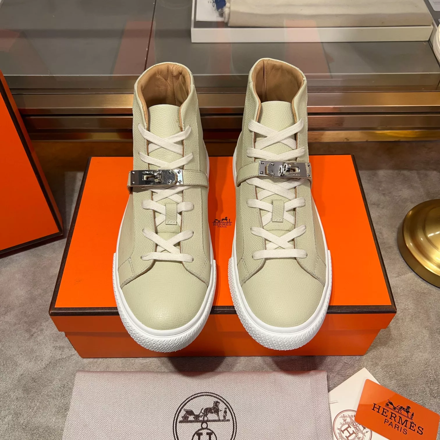 NewStyle 3247 Hermes High Tops Shoes For Men
