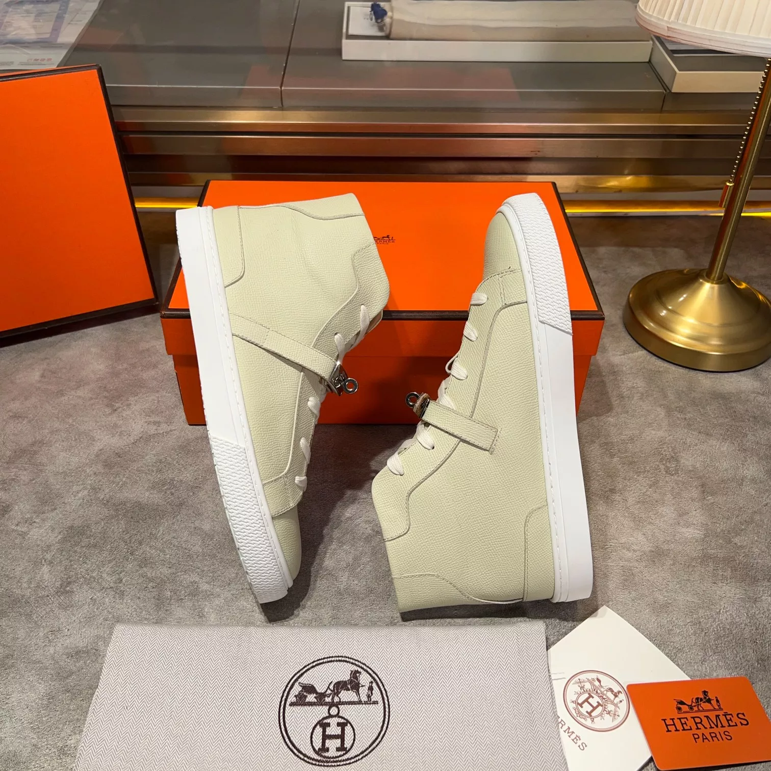 NewStyle 3247 Hermes High Tops Shoes For Men