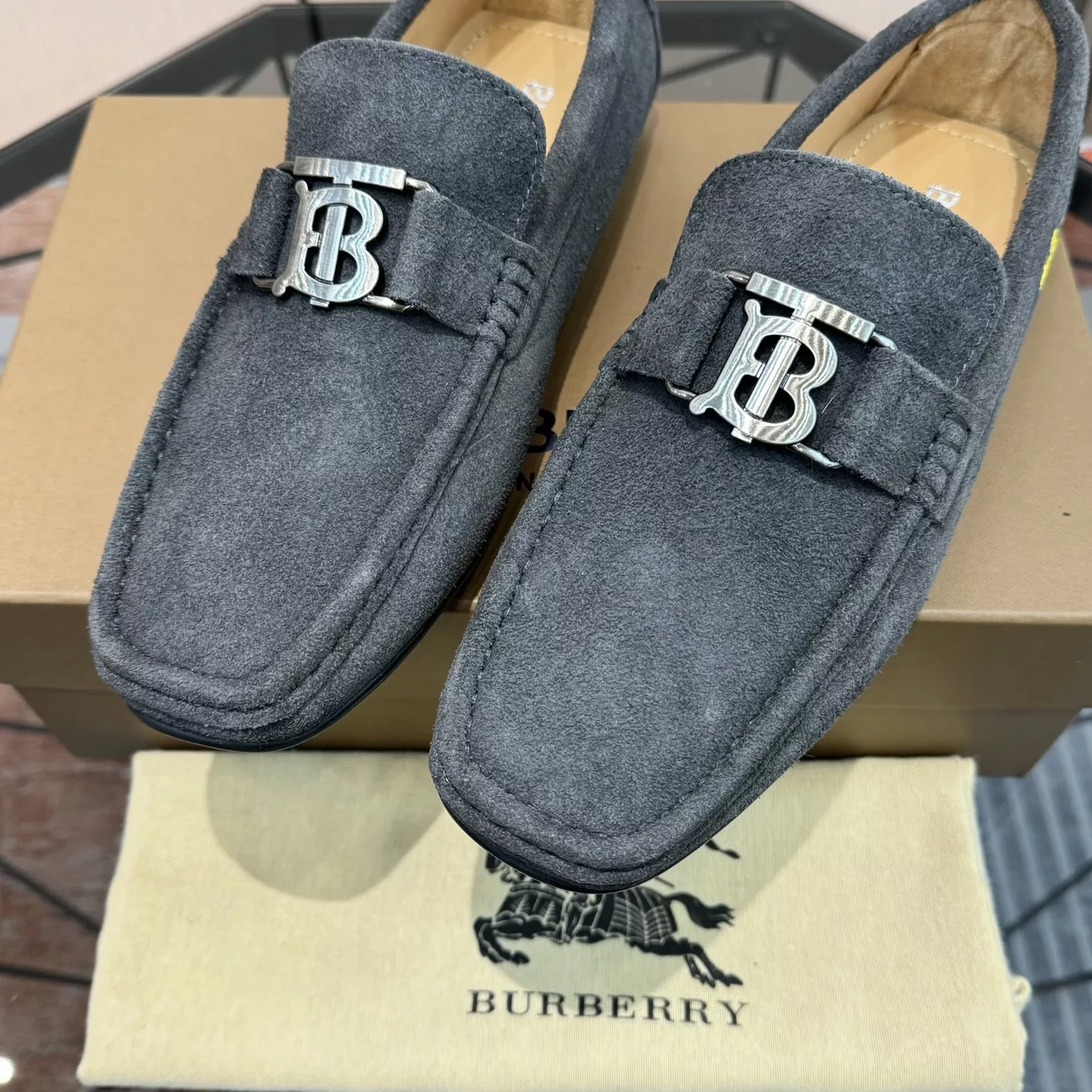 NewStyle 3303 Burberry Leather Shoes For Men