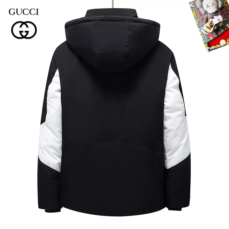 NewStyle 3328 Gucci Down Feather Coat Long Sleeved For Men