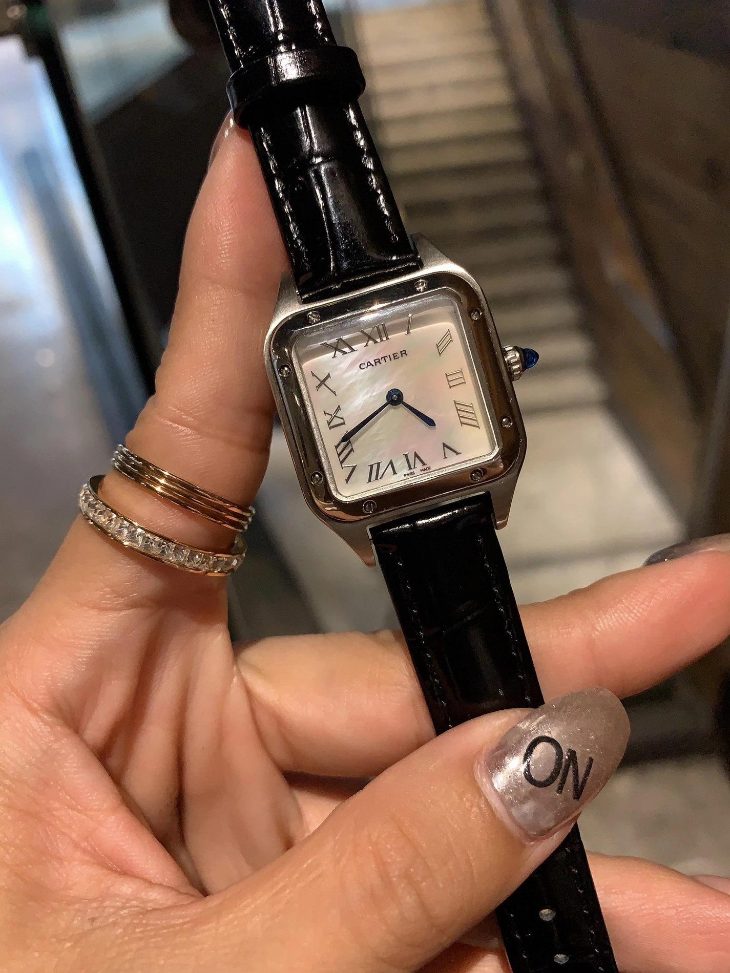 NewStyle 3411 Cartier AAA Quality Watches In Silver For Women