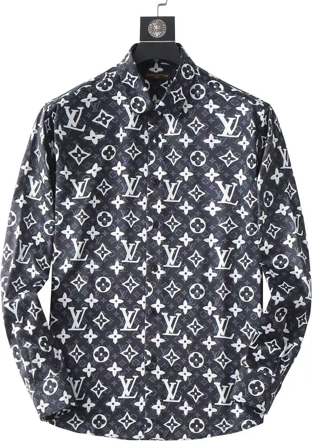 NewStyle 371 Louis Vuitton LV Shirts Long Sleeved For Men