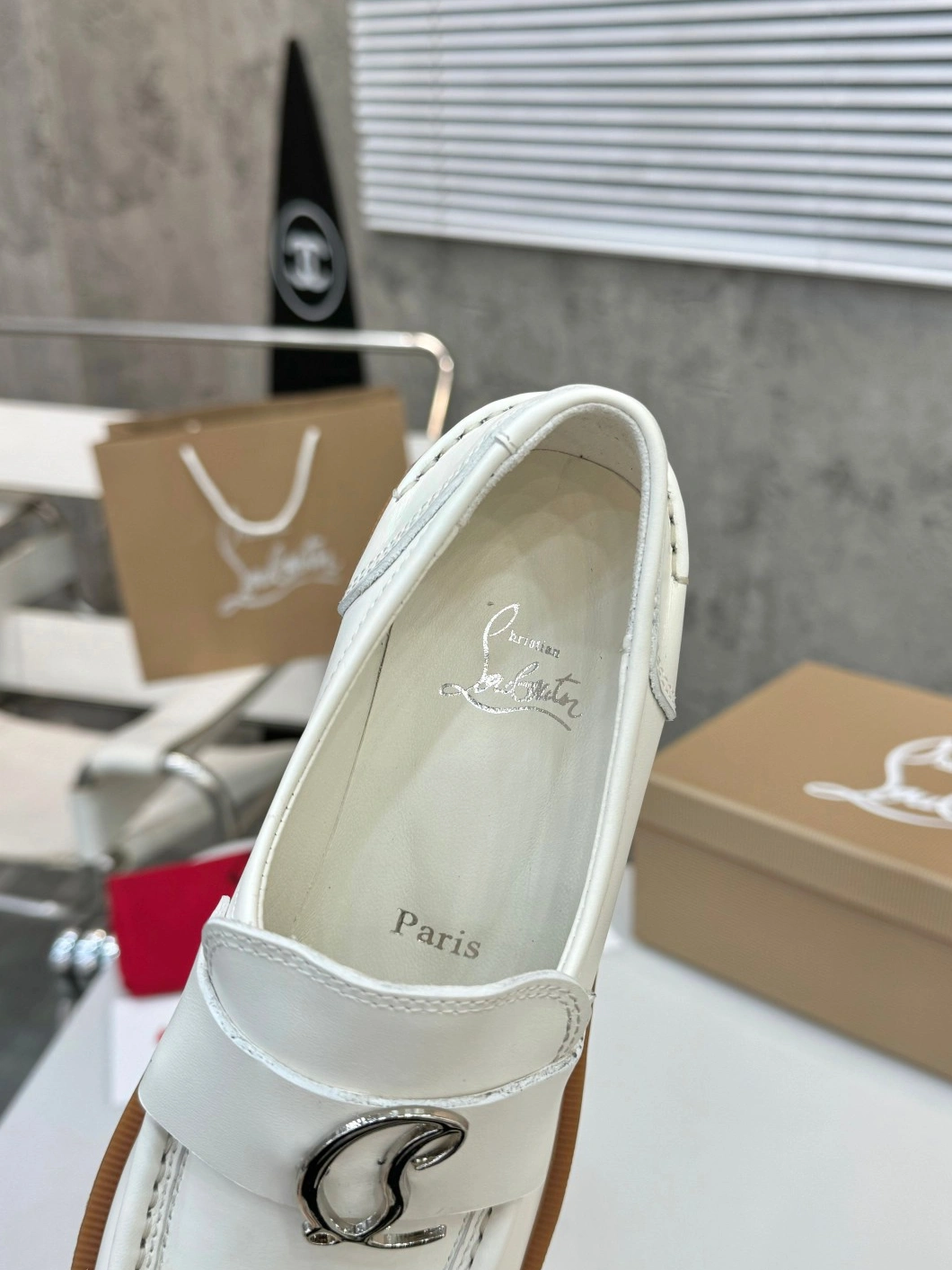 NewStyle 3729 Christian Louboutin Leather Shoes For Women