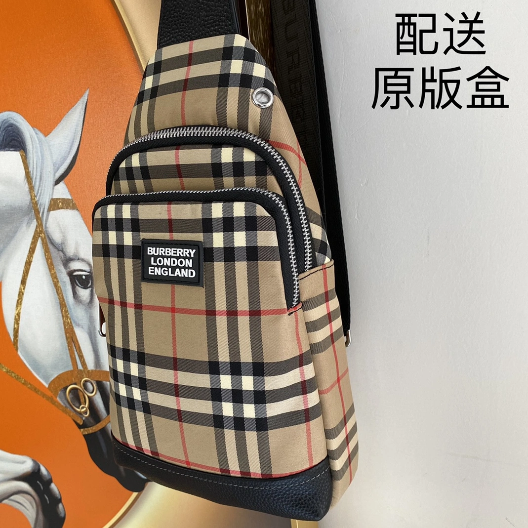 NewStyle 3959 Burberry AAA Man Messenger Bags