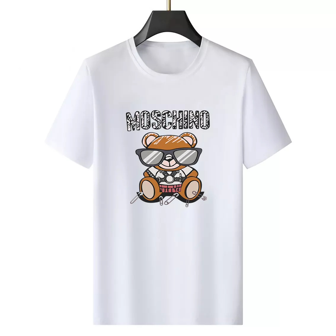 NewStyle 4477 Moschino T-Shirts Short Sleeved For Men