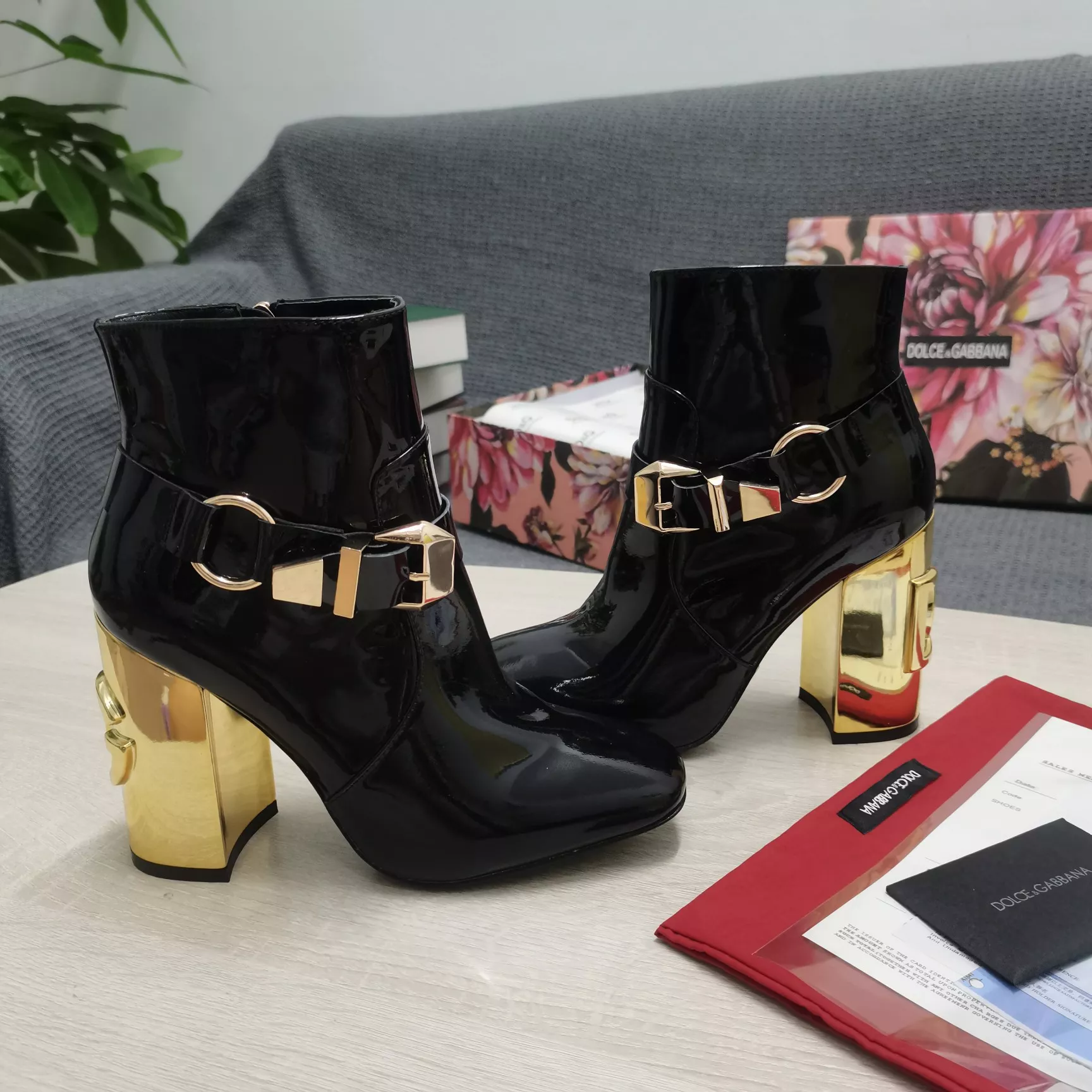 NewStyle 4883 Dolce & Gabbana D&G Boots For Women