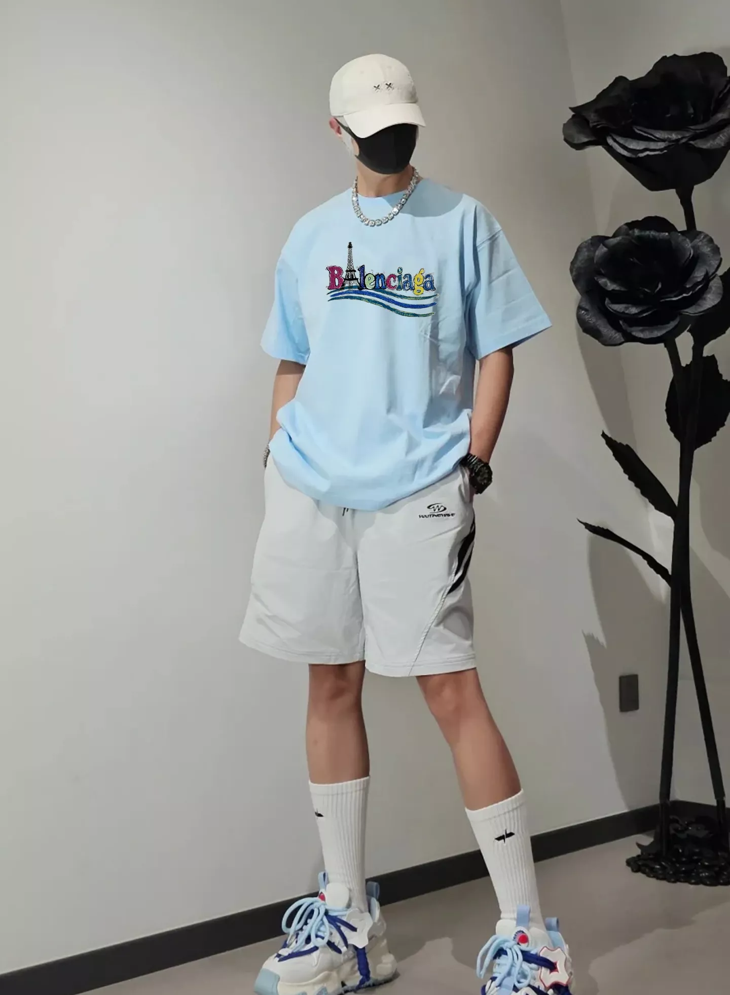 NewStyle 4914 Balenciaga T-Shirts Short Sleeved For Unisex