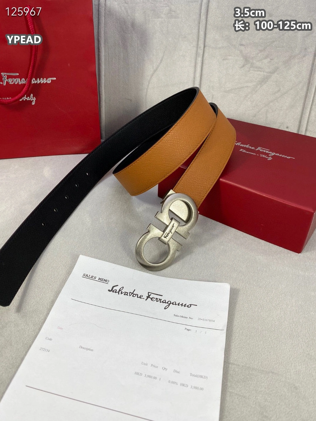 NewStyle 4988 Salvatore Ferragamo AAA Quality Belts For Men