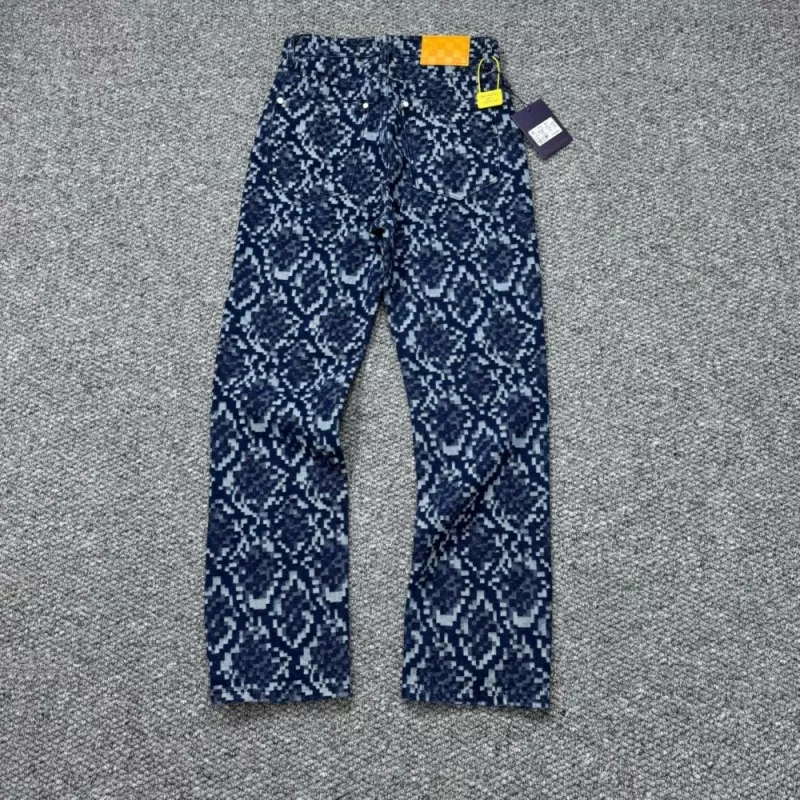 NewStyle 5453 Louis Vuitton LV Jeans For Unisex